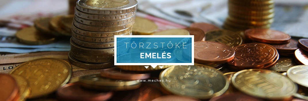 Törzstőke emelés II. rész Törzstőke emelés II. rész